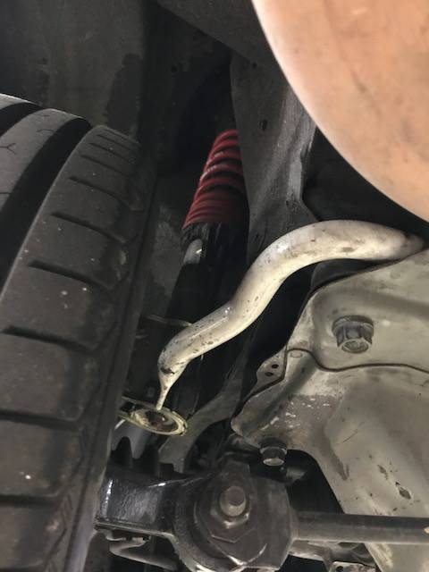 Toyota MR2 rear suspension